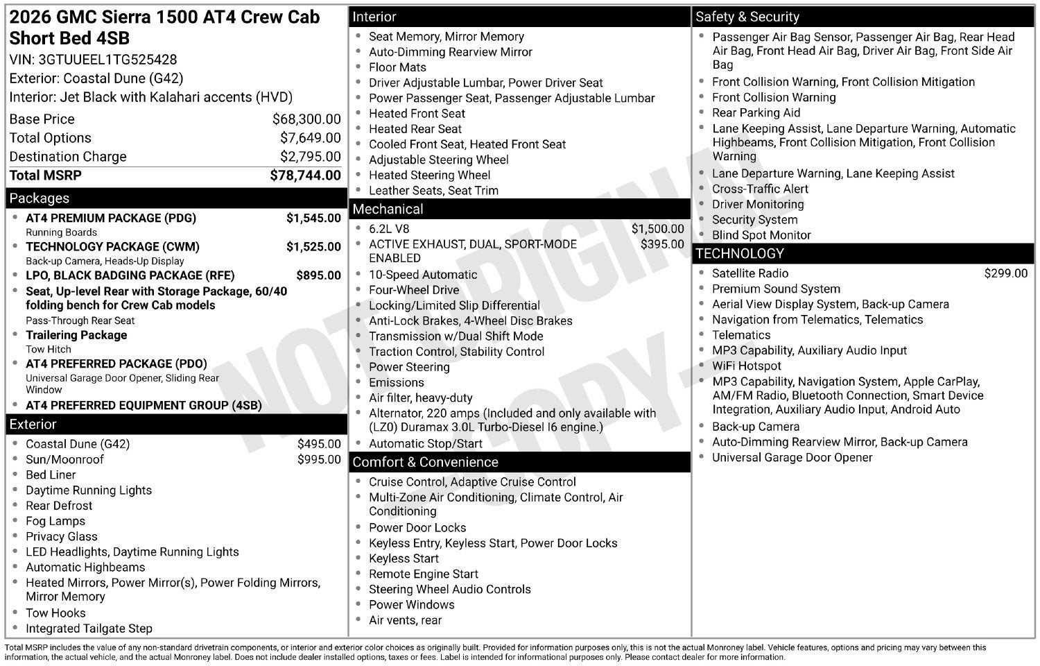 2026 GMC Sierra 1500 AT4 - Photo 25