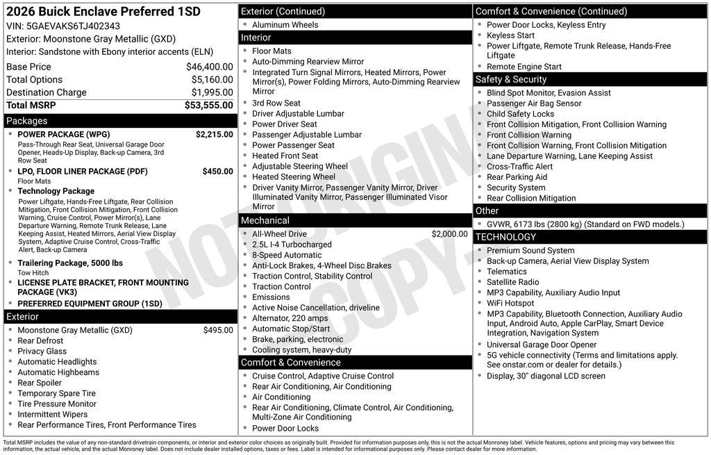 2026 Buick Enclave Preferred - Photo 15