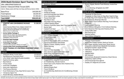 2026 Buick Envision Sport Touring